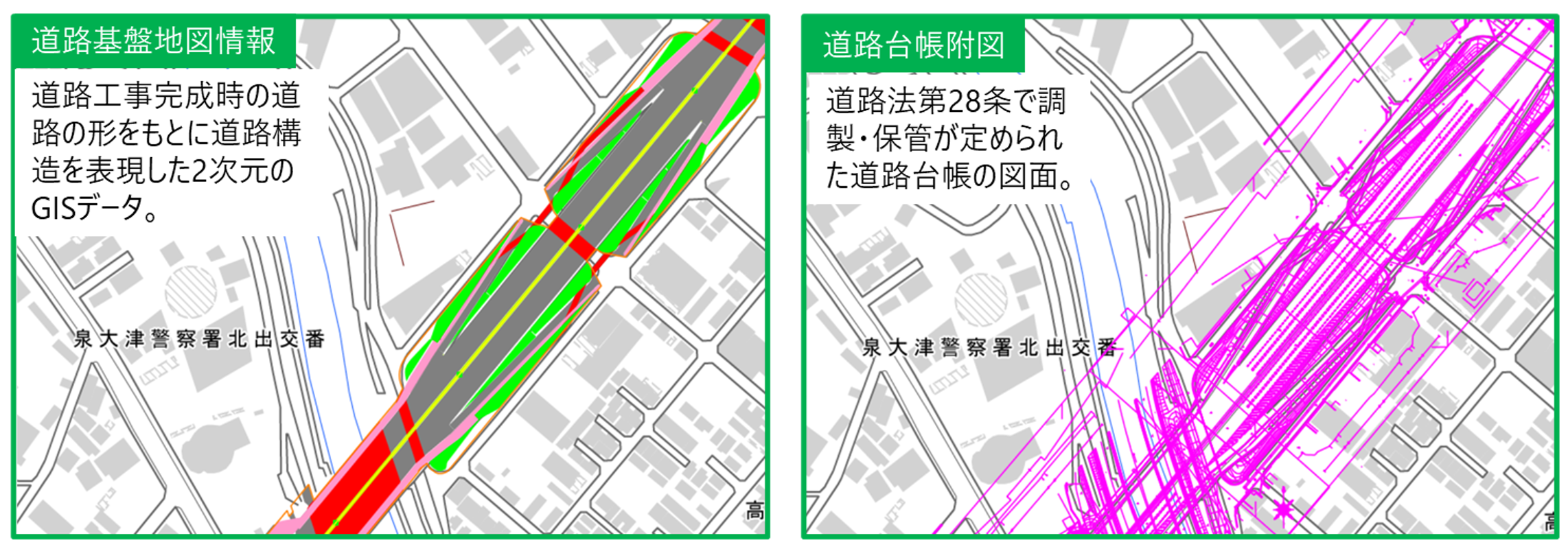 全国道路基盤地図等データベース